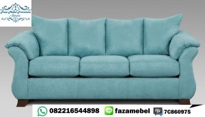 Kursi Tamu Sofa Warna Biru Terbaru