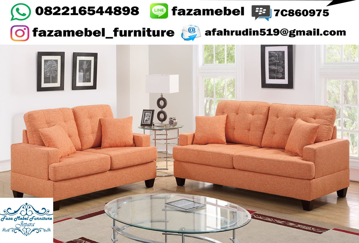 Kursi-Tamu-Sofa-Warna-Orange-terbaru